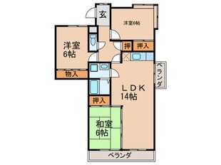 第２翠芳ビルの物件間取画像